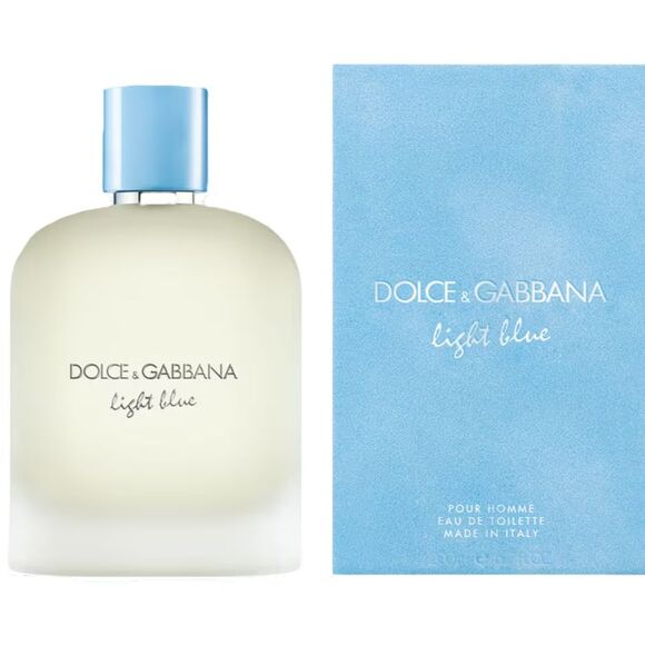Dolce & Gabbana Light Blue Eau de Toilette EDT Spray for Men 6.7 oz New - Picture 2 of 2